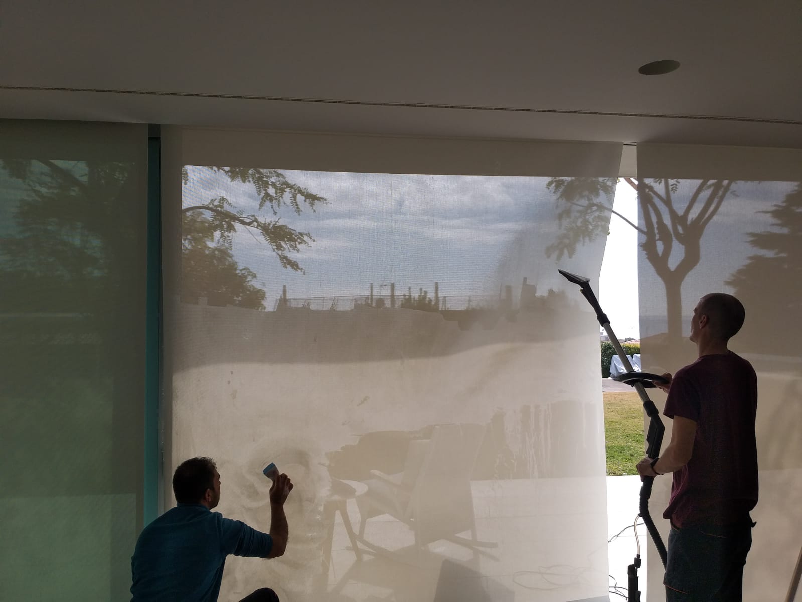 Limpieza de screens en la zona del Maresme