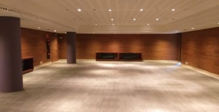 Limpieza de zona enmoquetada hotel Miramar Barcelona