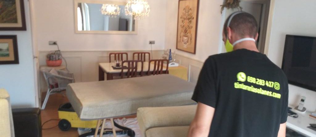 Limpieza de tapicerías a domicilio con máxima seguridad