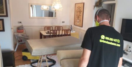 Limpieza de tapicerías a domicilio con máxima seguridad