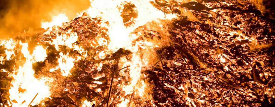 limpieza de incendios