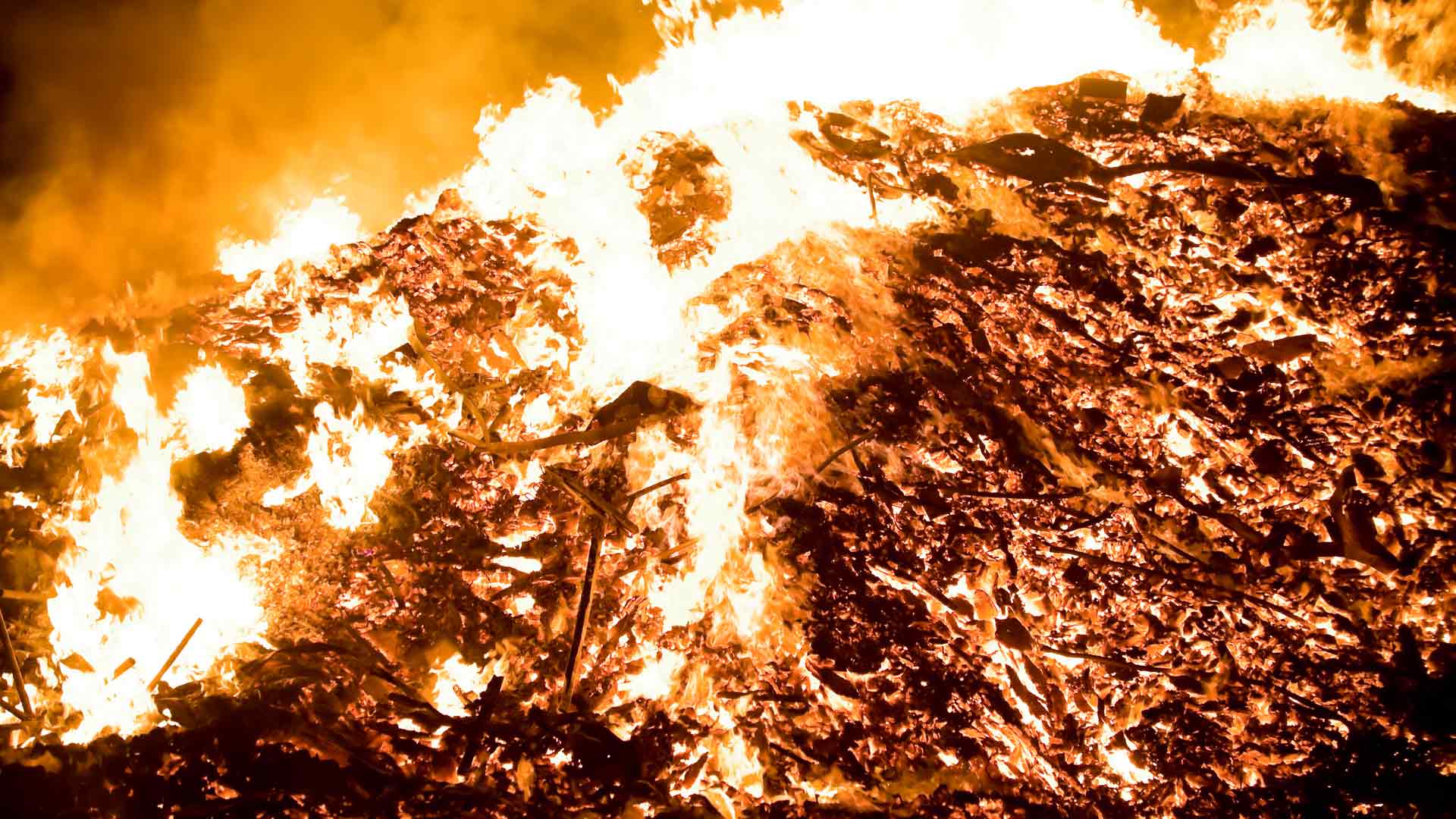 limpieza de incendios