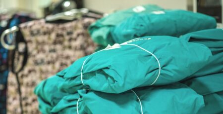 Limpieza de ropa para clínicas